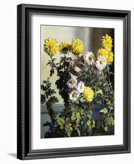 Chrysanthemums-Harald Martin Hansen Holm-Framed Giclee Print