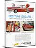 Chrysler Ad, 1959-null-Mounted Giclee Print