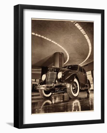 Chrysler Airflow Four Door Sedan, Pub. 1937-null-Framed Giclee Print