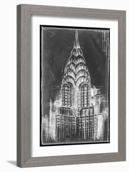 Chrysler Blueprint-Ethan Harper-Framed Premium Giclee Print