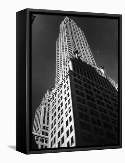 Chrysler Building, 8th Home of Time Editorial Offices, from 1932-1938-Margaret Bourke-White-Framed Premier Image Canvas