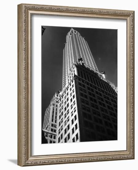 Chrysler Building, 8th Home of Time Editorial Offices, from 1932-1938-Margaret Bourke-White-Framed Photographic Print