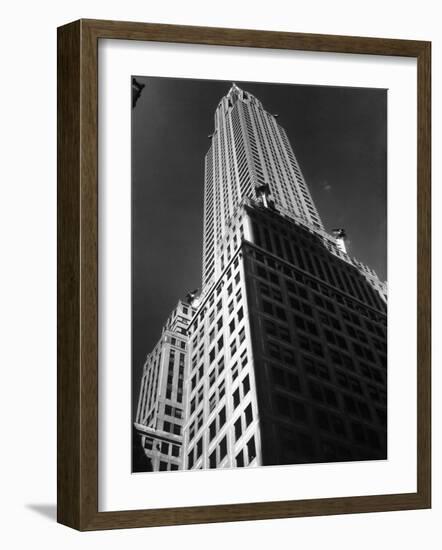 Chrysler Building, 8th Home of Time Editorial Offices, from 1932-1938-Margaret Bourke-White-Framed Photographic Print