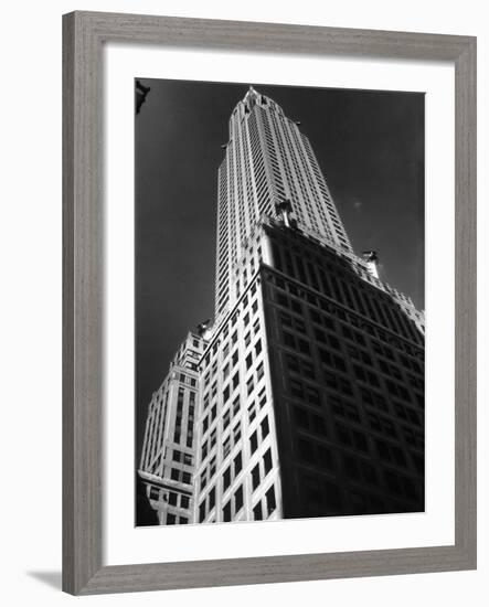 Chrysler Building, 8th Home of Time Editorial Offices, from 1932-1938-Margaret Bourke-White-Framed Photographic Print