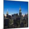 Chrysler Building and Empire State Building, Midtown Manhattan, New York City, New York, USA-Jon Arnold-Mounted Photographic Print