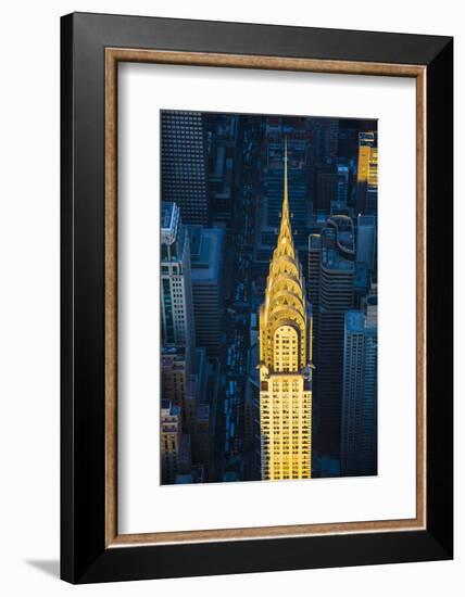 Chrysler Building and Lexington Avenue, Manhattan, New York City, New York, USA-Jon Arnold-Framed Photographic Print