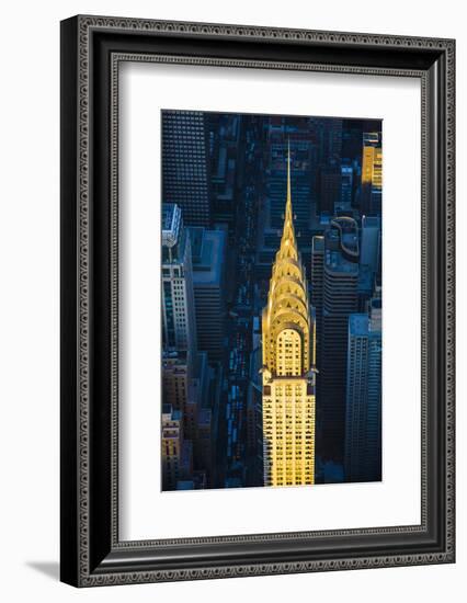 Chrysler Building and Lexington Avenue, Manhattan, New York City, New York, USA-Jon Arnold-Framed Photographic Print