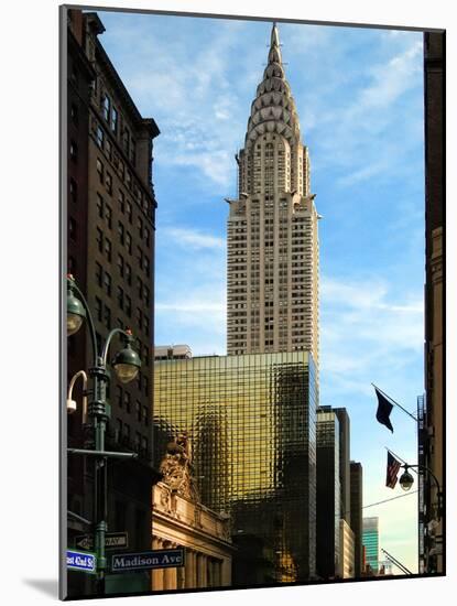 Chrysler Building and Madison Avenue, Manhattan, New York City-Sabine Jacobs-Mounted Photographic Print