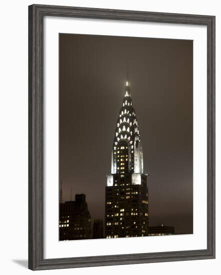 Chrysler Building and Midtown Manhattan Skyline, New York City, USA-Jon Arnold-Framed Photographic Print