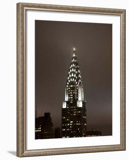 Chrysler Building and Midtown Manhattan Skyline, New York City, USA-Jon Arnold-Framed Photographic Print