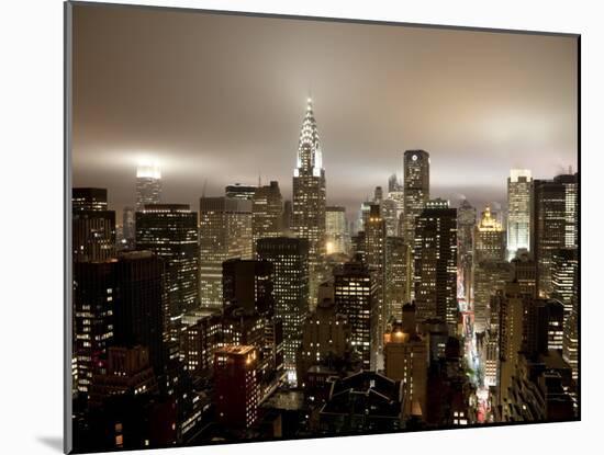 Chrysler Building and Midtown Manhattan Skyline, New York City, USA-Jon Arnold-Mounted Photographic Print