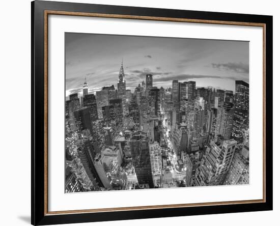 Chrysler Building and Midtown Manhattan Skyline, New York City, USA-Jon Arnold-Framed Photographic Print