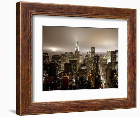 Chrysler Building and Midtown Manhattan Skyline, New York City, USA-Jon Arnold-Framed Photographic Print