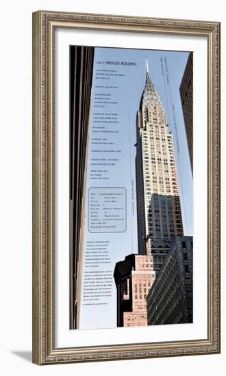 Chrysler Building Architecture-Phil Maier-Framed Art Print