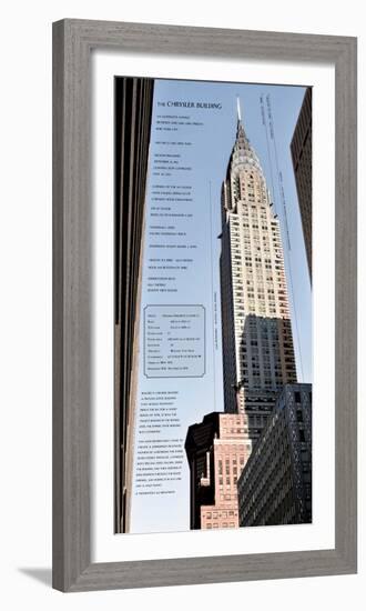 Chrysler Building Architecture-Phil Maier-Framed Art Print