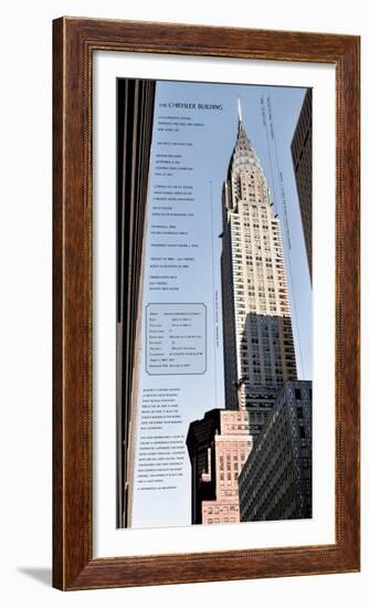 Chrysler Building Architecture-Phil Maier-Framed Art Print