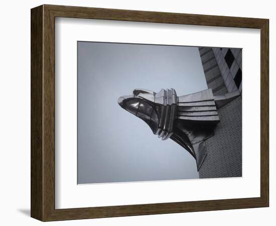 Chrysler Building Detail-NaxArt-Framed Art Print