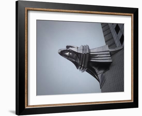 Chrysler Building Detail-NaxArt-Framed Art Print