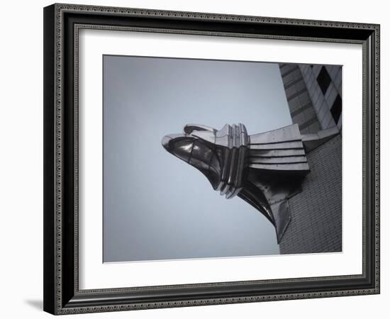 Chrysler Building Detail-NaxArt-Framed Art Print