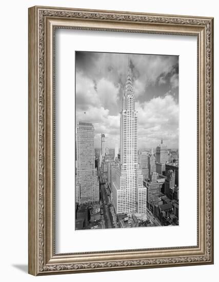 Chrysler Building in New York City-null-Framed Photographic Print