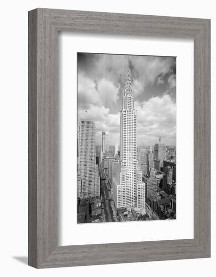 Chrysler Building in New York City-null-Framed Photographic Print