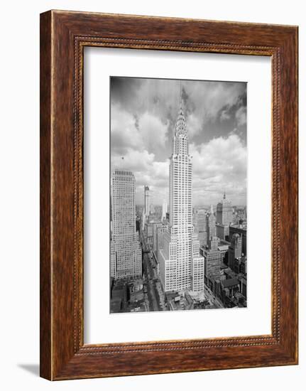 Chrysler Building in New York City-null-Framed Photographic Print