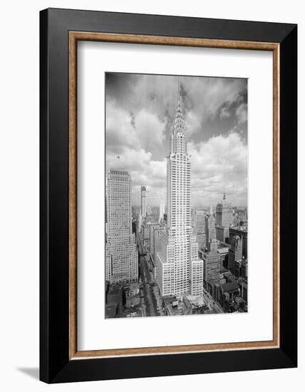 Chrysler Building in New York City-null-Framed Photographic Print