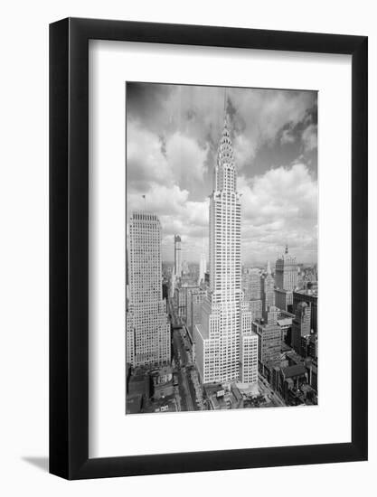 Chrysler Building in New York City-null-Framed Photographic Print