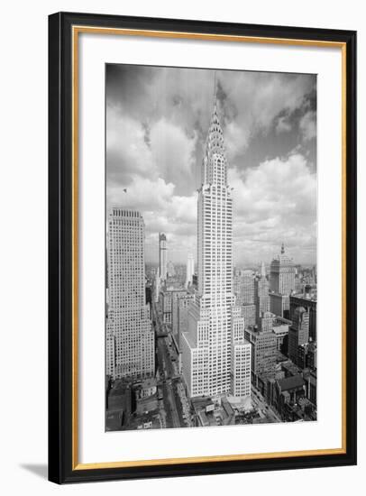 Chrysler Building in New York City-null-Framed Photographic Print