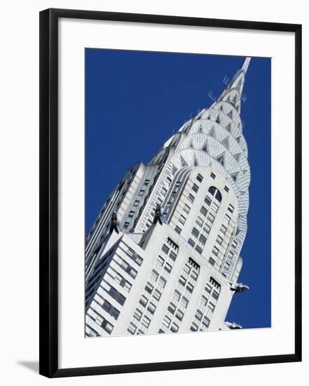 Chrysler Building, Manhattan, New York City, New York, USA-Amanda Hall-Framed Photographic Print