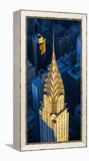 Chrysler Building, Manhattan, New York City, New York, USA-Jon Arnold-Framed Premier Image Canvas