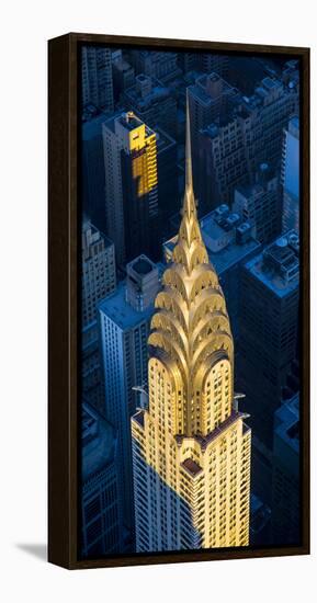 Chrysler Building, Manhattan, New York City, New York, USA-Jon Arnold-Framed Premier Image Canvas