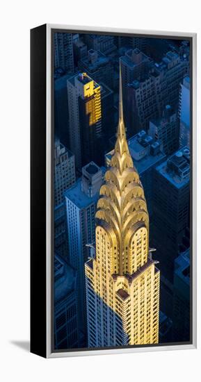 Chrysler Building, Manhattan, New York City, New York, USA-Jon Arnold-Framed Premier Image Canvas