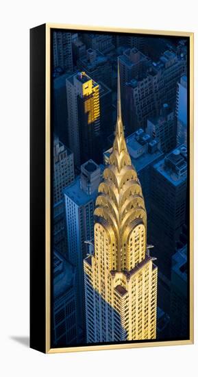 Chrysler Building, Manhattan, New York City, New York, USA-Jon Arnold-Framed Premier Image Canvas