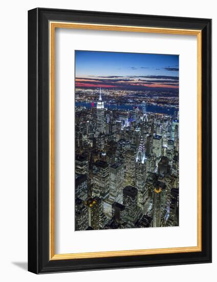 Chrysler Building, Manhattan, New York City, New York, USA-Jon Arnold-Framed Photographic Print