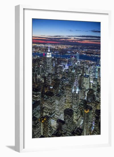 Chrysler Building, Manhattan, New York City, New York, USA-Jon Arnold-Framed Photographic Print