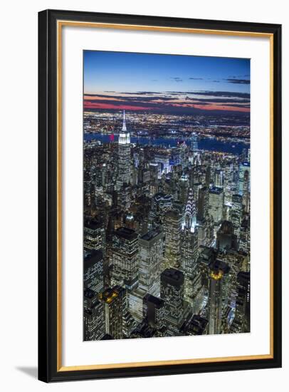 Chrysler Building, Manhattan, New York City, New York, USA-Jon Arnold-Framed Photographic Print