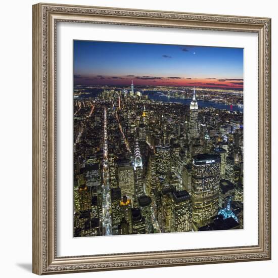 Chrysler Building, Manhattan, New York City, New York, USA-Jon Arnold-Framed Photographic Print