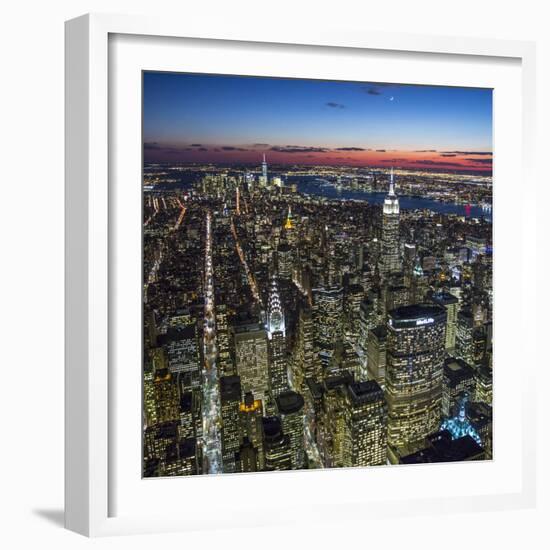 Chrysler Building, Manhattan, New York City, New York, USA-Jon Arnold-Framed Photographic Print