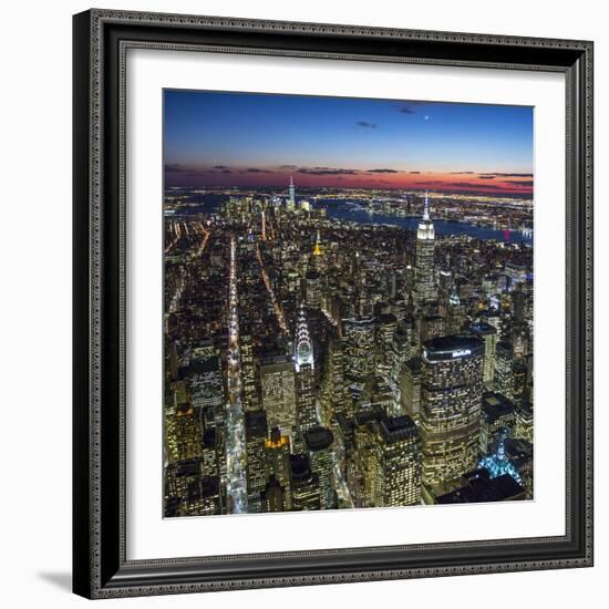 Chrysler Building, Manhattan, New York City, New York, USA-Jon Arnold-Framed Photographic Print