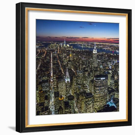 Chrysler Building, Manhattan, New York City, New York, USA-Jon Arnold-Framed Photographic Print