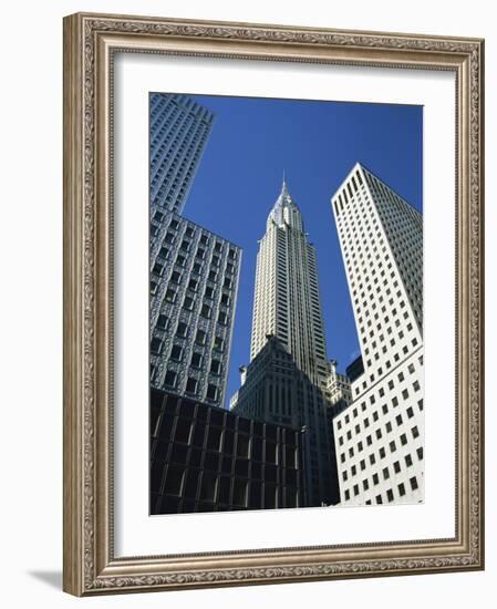 Chrysler Building, Manhattan, New York City, United States of America, North America-Hans Peter Merten-Framed Photographic Print