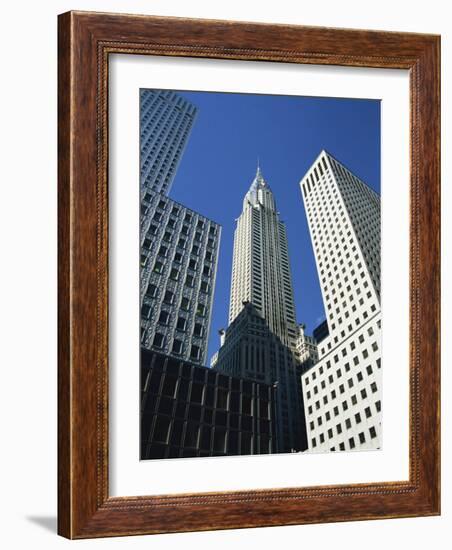 Chrysler Building, Manhattan, New York City, United States of America, North America-Hans Peter Merten-Framed Photographic Print