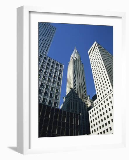 Chrysler Building, Manhattan, New York City, United States of America, North America-Hans Peter Merten-Framed Photographic Print