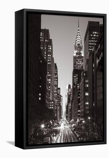 Chrysler Building, Midtown Manhattan, New York City, New York, USA-Jon Arnold-Framed Premier Image Canvas