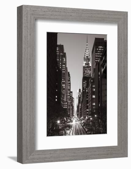 Chrysler Building, Midtown Manhattan, New York City, New York, USA-Jon Arnold-Framed Photographic Print