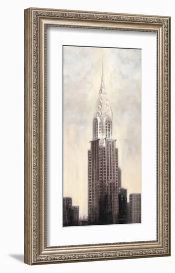 Chrysler Building N.Y.C.-Talantbek Chekirov-Framed Art Print