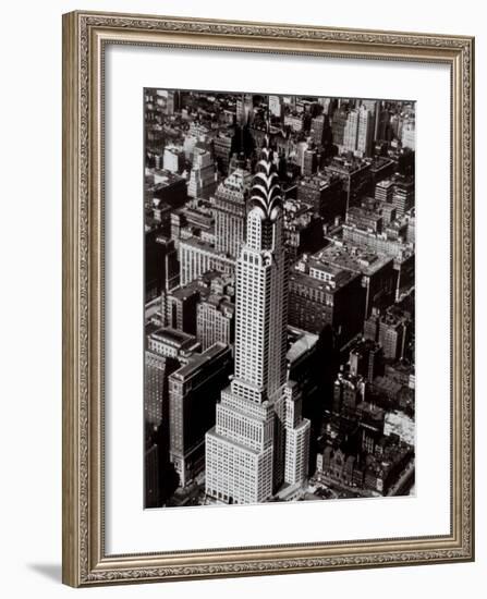 Chrysler Building New York 1935-William Van Alen-Framed Art Print