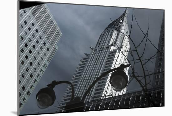 Chrysler Building Reflection-null-Mounted Photo