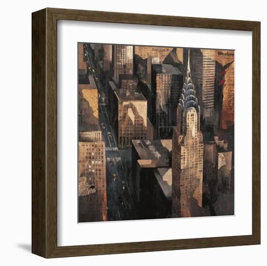 Chrysler Building View-Marti Bofarull-Framed Giclee Print